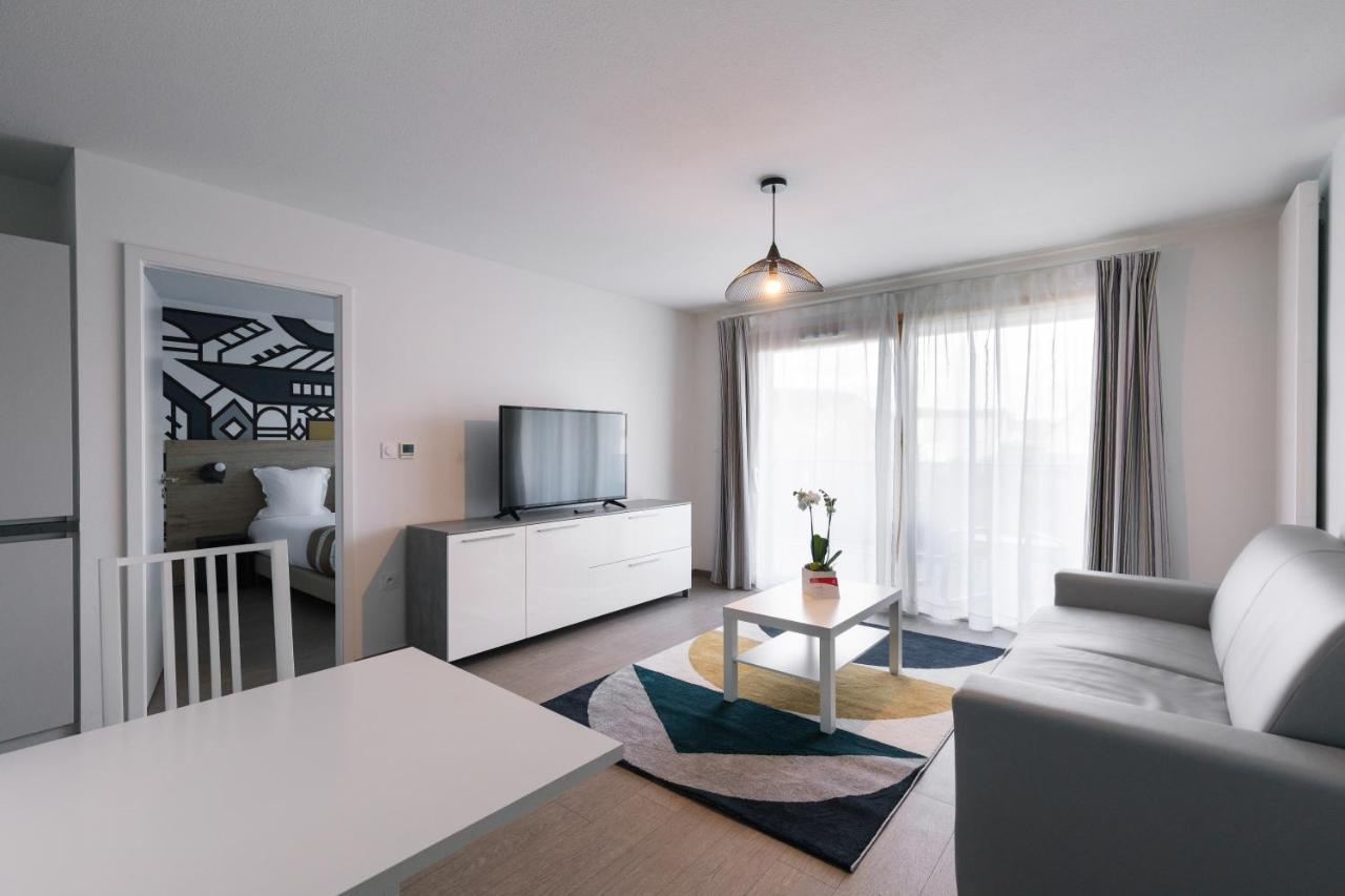 Aparthotel Adagio Bale Mulhouse Aeroport Blotzheim Eksteriør bilde